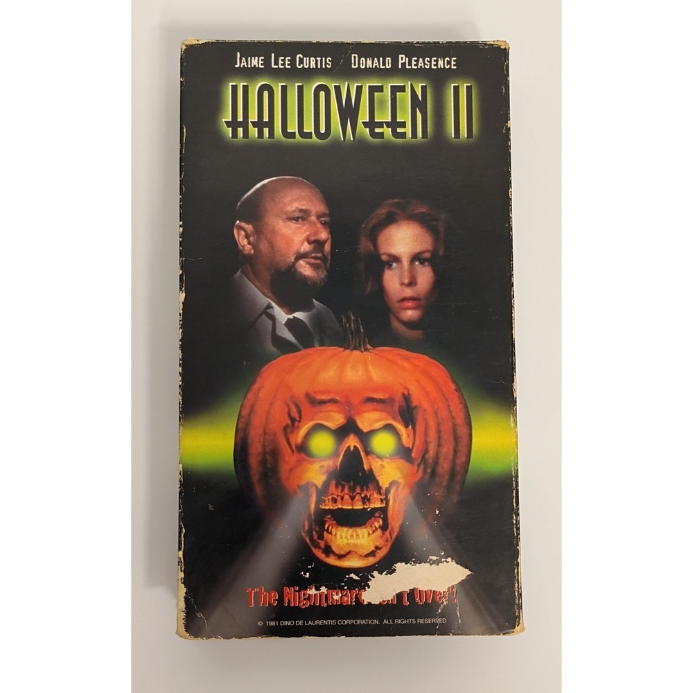 Halloween II 2 VHS 1981 Horror Classic 80s 1996 GoodTimes Home Release